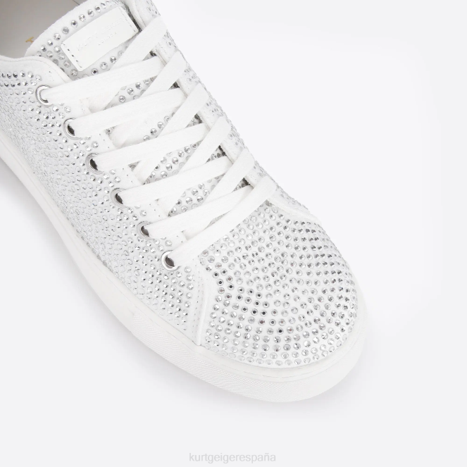 Kurt Geiger mujer cristal de laney de londres 2LPR300 | calzados blanco
